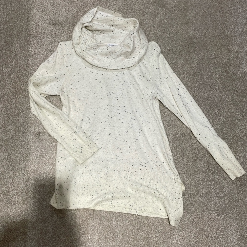 Calvin Klein asymmetrical hem sweater